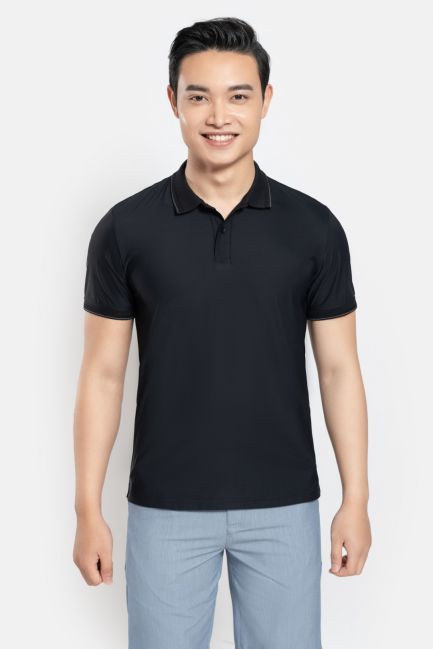 Áo polo nam cổ dệt cao cấp APL048