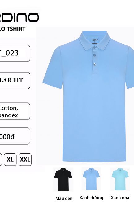 Áo polo Tshirt Nam Cardino Việt Nam APLT023