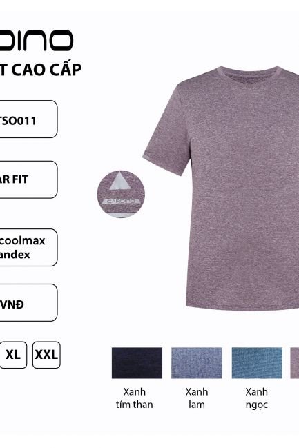 Áo Tshirt thể thao nam Cardino Việt Nam H119ATSO011