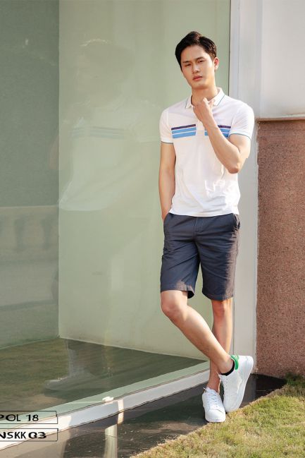 Quần sooc nam kaki CNSKK03