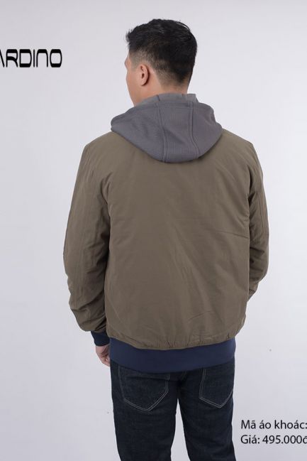 Áo khoác gió Lót Bông Nam Cardino AGIO004