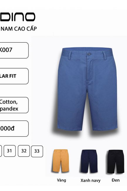 Quần short Kaki Cardino Việt Nam QSK007