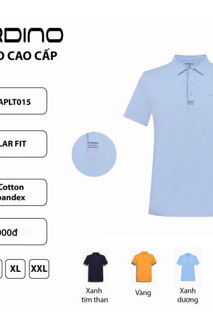 Áo polo nam cardino Việt Nam H119APLT015